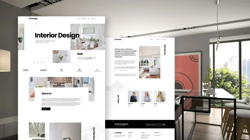 Vantage – Architecture & Interior Design Elementor Template Kit